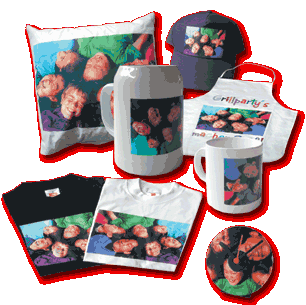 FUN-Fotodruckerei wir bedrucken mit Ihren persönlichen Fotos (Bilder) Tassen Mousepad Bierkrug. Textil- Fotodruck für T-Shirts Sweat-Shirts Caps Stofftragetaschen Kissenbezüge Grillschürzen als Geschenkidee, Geschenkartikel oder Werbegeschenk.